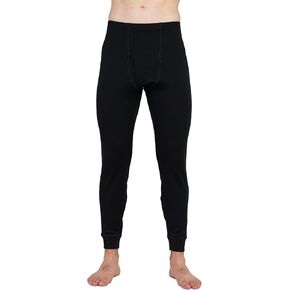 LAPASA Men's 100% Merino Wool Bottom Base Layer Thermoflux Lightweight & Midweight Thermal Underwear Pants Warm Long John in Kuwait