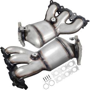 JT Exhaust Catalytic Converter Compatible with Land Rover LR2 2008-2012 3.2L L6, V70/XC70 2008-2010, S80 2007-2010, XC60 2010 (EPA Compliant)