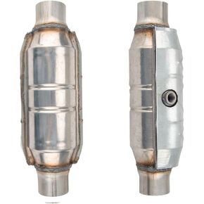 Catalytic Converter, 93258 Stainless Steel Catalytic Converter Replacment for 2.5 inch Universal,High Flow Catalytic Converter(EPA Compliant)