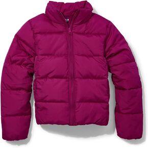 Sugar & Jade Girls' Teen Zip Quilted Puffer Jacket
