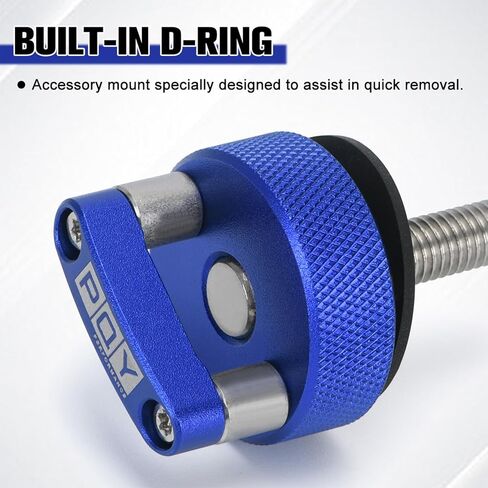 Hard Top Quick Removal Fastener Thumb Screw Integrated D Ring Bolts Compatible with Jeep Wrangler JK 2007-20018 JL 2018-2022 and Gladiator JT (RED) in Saudi Arabia