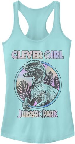 بلوزة نسائية من Jurassic World Cleverest Girl بياقة متدلية وأكمام طويلة in Kuwait