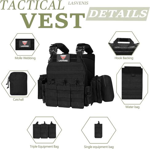 Tactical Vest for Outdoor Training Gaming in Saudi Arabia