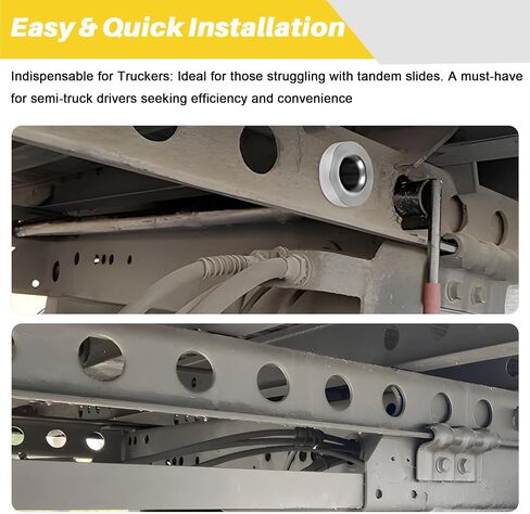 Trailer Tandem Slide Stopper, Locking Pin Tandem Stopper, Slider Stop Lock Pin Tool for Semi Truck, Heavy Duty Steel Construction, Zinc Plated, Cold Rolled Steel in Saudi Arabia