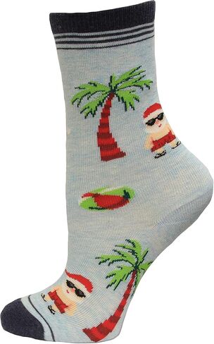 Hot Sox Kids' Fun Holiday Crew Socks-1 Pair Pack-Cool Festive Boys and Girls Gifts-Christmas and More in Saudi Arabia