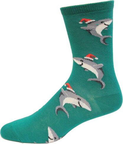 Hot Sox Kids' Fun Holiday Crew Socks-1 Pair Pack-Cool Festive Boys and Girls Gifts-Christmas and More in Saudi Arabia