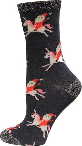 Hot Sox Kids' Fun Holiday Crew Socks-1 Pair Pack-Cool Festive Boys and Girls Gifts-Christmas and More in Saudi Arabia