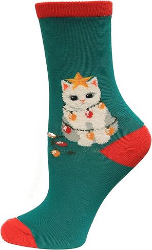Hot Sox Kids' Fun Holiday Crew Socks-1 Pair Pack-Cool Festive Boys and Girls Gifts-Christmas and More in Saudi Arabia