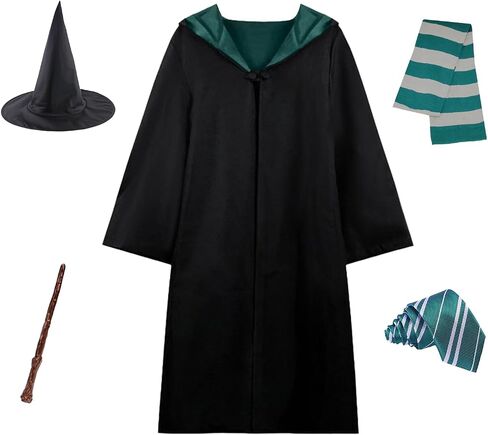 Magician Robe Costume Halloween costumes Cosplay, Dress Up Costume Accessory for Adults in Saudi Arabia