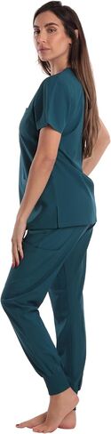 Just Love Women's V-Neck Scrub Set in Kuwait