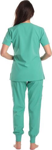 Just Love Women's V-Neck Scrub Set in Kuwait