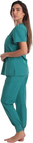 Just Love Women's V-Neck Scrub Set in Kuwait