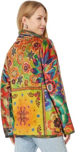 Johnny Was Women's Joan Zip Sherpa Jacket in Saudi Arabia