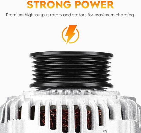 Alternator for CL 2.3 1998-1999, Honda Accord L4 2.3L 1998-2002, 31100-PAA-A01 AND0145 31100-PAA-L71 113571 101211-9990 102211-1010 400-52038 in Saudi Arabia