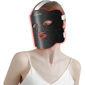 Red Light Therapy for Face,660nm & 850nm Combination Band LED Face Light Therapy, Soft Light Therapy Face at Home