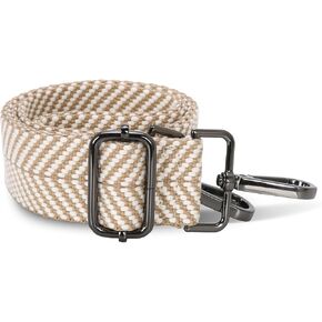Iswee Purse Straps Replacement Crossbody Long Shoulder Strap for Handbags Adjustable Guitar Straps with Metal Hooks