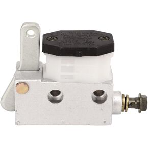 Brake Master Cylinder Pump, Metal Construction Simple Installation 12.8 Master Cylinder Clutch Brake Lever Pump for Go Kart 3 Wheel ATV Modified Brake Pump