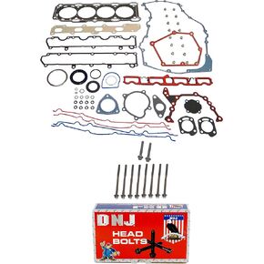 DNJ HGB334 Cylinder Head Gasket set with Head Bolt Kit For 1999-2002 Chevrolet Cavalier 2.4L 2392cc 146cid L4 DOHC