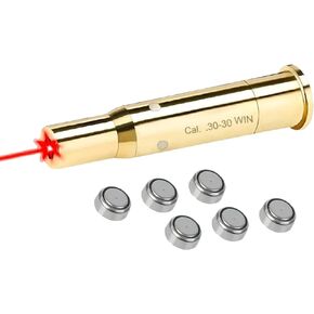 GOTICAL Red Dot 30-30 Win Laser Bore Sighter Boresight Hunting Tool 3030 Cartridge Bore Sight Red Laser