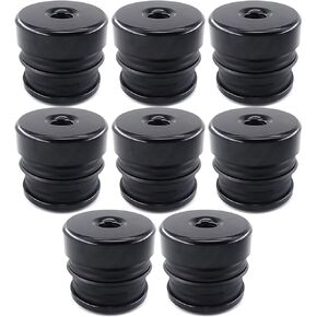 Silicone Body Mount Kit Compatible with 2008-2016 Ford F-250 F-350 Crew Cab Superior Silicone Cab Mount Bushings Improve Bumpy Ride Durable Components Outperforms OEM and PU Mounts (8PCS)