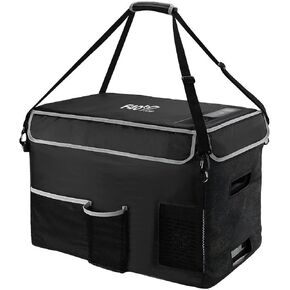 F40C4TMP Insulated Protective Cover for 30 Quart Portable Refrigerator 12 Volt Freezer Cover Transit Bag for 28L Portable Fridge