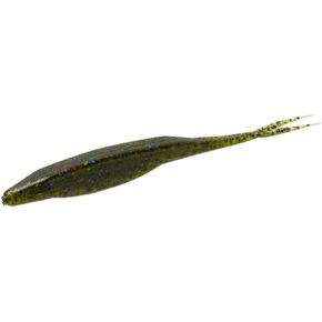 Zoom Bait Salty Super Fluke Bait-Pack of 10 (Watermelon Magic, 5-Inch), One Size