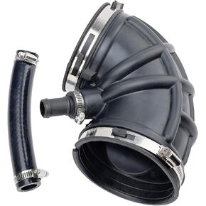 53032944AL Air Intake Resonator Lower Hose Tube Duct Compatible with 2007-2018 Dodge Ram 2500 3500 4500 5500 6.7L Liter Cummins, OEM#53032944AK 53032944AH
