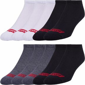 Levi's Mens Socks 10 Pairs Crew Low Cut No Show Quarter Ankle Socks for Men Premium Athletic Men's Socks Size 9-12