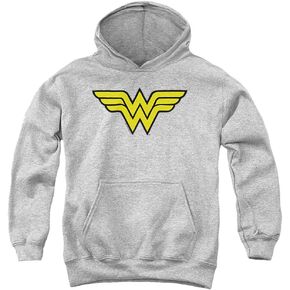 Popfunk Wonder Woman Logo Youth Kids Girls Hoodie, Collection