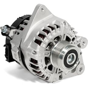 11934 Alternator 150A Fit for Hyundai Elantra|Kia Forte, 2.0L, l4 GAS, 2017 2018 2019 2020 2021 2022 2023 2024#Replace 373002E721 6-Groove Clutch Pulley Clockwise Alternator Generator