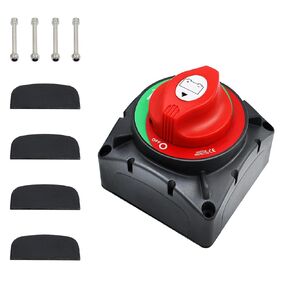 Battery Disconnect Switch 12-48V On/Off High Current Battery Master Cut Shut Off Isolator Switch for Truck Car Vehicle RV Marine Boat Yacht in Saudi Arabia