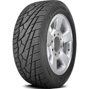 Venom Power Ragnarok GTS All-Season Highway Light Truck Radial Tire-33X12.50R20LT 33X12.50X20 33X12.50-20 119R Load Range F LRF 12-Ply BSW Black Side Wall