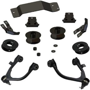 RealTruck SUPERLIFT SUSPENSION 3.5" Lift Kit | Complete Lift Kit with Spacers & Upper Control Arms | 3710 | Fits 2015-2020 Chevrolet Tahoe/GMC Yukon 4WD w/Cast Steel or Aluminum Arms