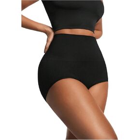 OYOANGLE Women's High Waist Tummy Control Shapewear Butt Lifting Body Shaper Underwear