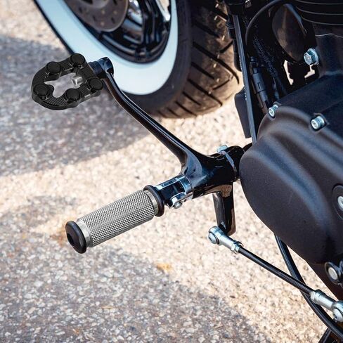 ربط ناقل الحركة للدراجات النارية HDBUBALUS ربط مضاد للانزلاق مناسب لدراجة Harley Touring Dyna Sportster 883 1200 Softail Street Road Glide باللون الأسود in Kuwait
