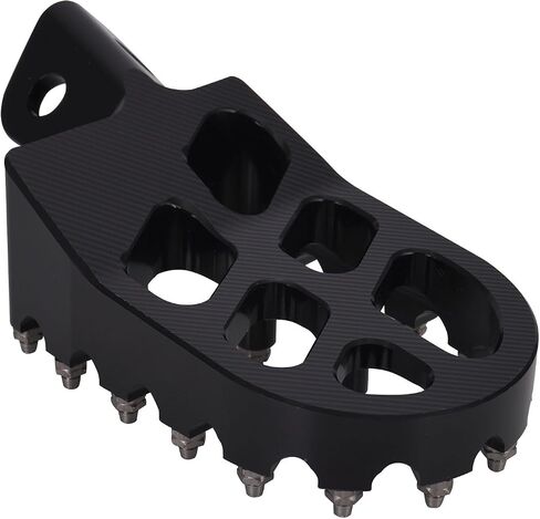 Dirt Bike Foot Pegs,Motorcycle Footpegs Wider Foot Pegs Rest Pedal CNC for KLX 110 KLX110 2002-2024 KLX110L 2010-2024 KX60 1998-2003 Black in Kuwait