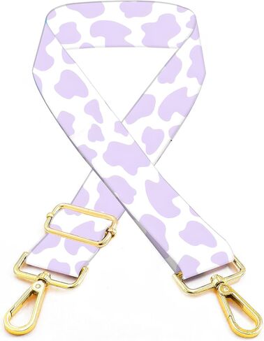 Purse Straps Rose Gold Buckles Wide Shoulder Strap,Fashion Adjustable Replacement Belt in Saudi Arabia