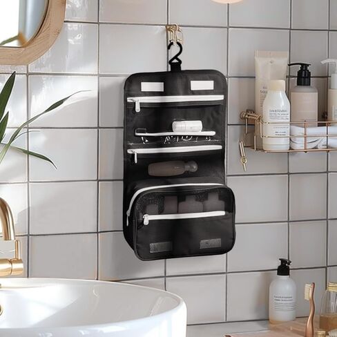 مكعبات تعبئة للسفر - 9 مجموعات من مكعبات التعبئة لحقيبة السفر، مجموعة حقائب سفر كبيرة الحجم لتنظيم الأمتعة مع أكياس غسيل للسفر/حقيبة أحذية/حقيبة أدوات الزينة (بيج) in Kuwait