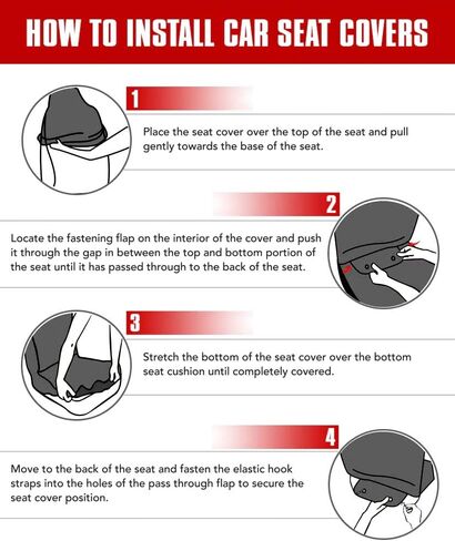 Mumeson Dog Paw Print Car Seat Covers Full Set Auto Interior Decoration Seat Cover Stretch-on Front and Rear Seat Cushion Covers Protection Seat Covers 4 Piece in Saudi Arabia
