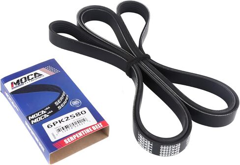 MOCA 6PK2580 EPDM Serpentine Belt fits 2007-2015 for Dodge for Jeep for Chrysler for Hyundai 2.0L 2.4L in Saudi Arabia