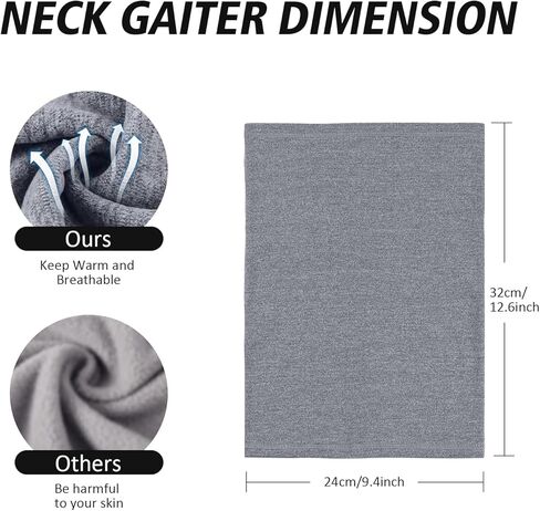 LUOLIIL VOE دفء الصوف للرقبة الشتوية للرجال والنساء in Kuwait