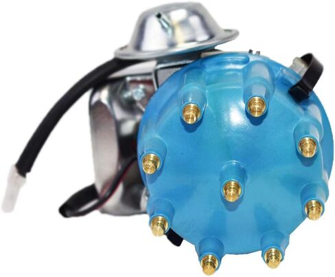 أداء الفريق - موزع R2R Ready 2 Run الكامل - متوافق مع غطاء أزرق للتركيب بسلكين صغير Ford SBF 351W in Kuwait