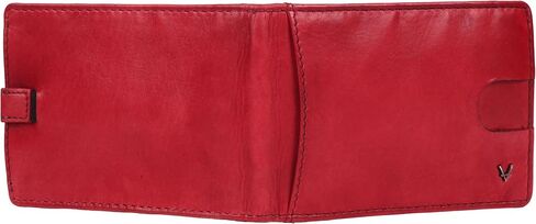 Unisex Genuine Leather RFID-Blocking Card Holder: Sleek Design for Style, Functionality & Ultimate Security (Red) in Kuwait