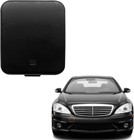 Front Bumper Tow Hook Cover for Mercedes Benz S Class W221 S280 S320 S350 S400 S420 S450 S500 S550 S63 S65 2007 2008 2009 Trailer Cover Towing Eye Cap A2218850223 Unpainted in Saudi Arabia