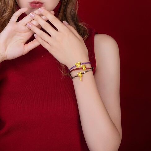 أساور ساحرة أساور ملفوفة من الفولاذ المقاوم للصدأ للنساء والرجال الصديقات والأصدقاء والأزواج أحمر أسود أزرق أرجواني فوشيا متعدد الألوان in Kuwait