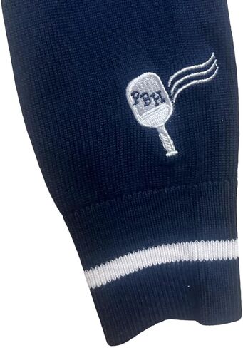 Pickleball Sweater | Pickleball Long Sleeve | Pickleball Gifts | Embroidered Paddle Design | Pickleball in Saudi Arabia