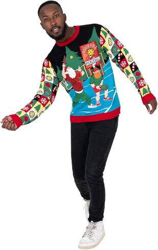 سترة بليزارد باي للرجال من Ugly Christmas North Pole Pickle Ball Drink Pocket in Kuwait