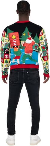 سترة بليزارد باي للرجال من Ugly Christmas North Pole Pickle Ball Drink Pocket in Kuwait