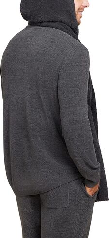 وشاح بغطاء للرأس من Barefoot Dreams® CozyChic®، مصنوع من الكربون، مقاس واحد in Kuwait