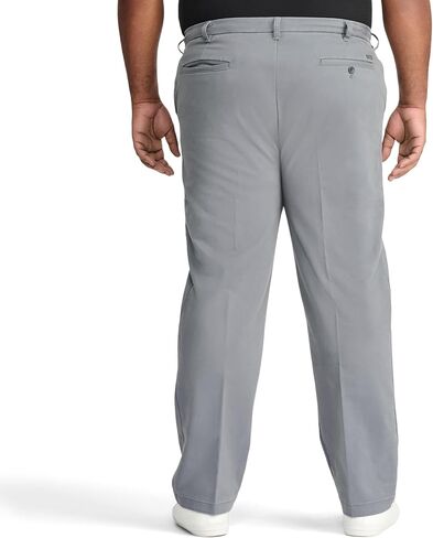 IZOD Men's Big and Tall Performance Stretch Flat Front Pant in Saudi Arabia